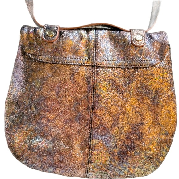 LODIS METALLIC LEATHER CROSSBODY BAG - Picture 2 of 6